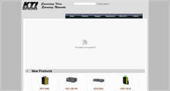 Desktop Screenshot of ktinet.com